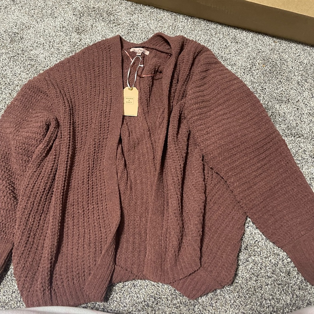 Fuzzy sweater